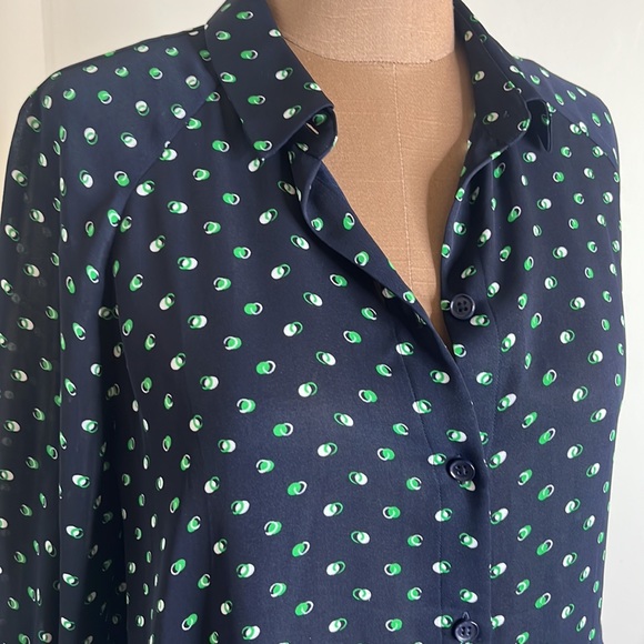 CAbi Tops - 3/$25 Cabi Blouse Style 5019 Navy Green Size Medium